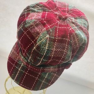 David and Youth Women’s Classic Retro Plaid  Cap